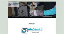 Desktop Screenshot of air-ventil.ch